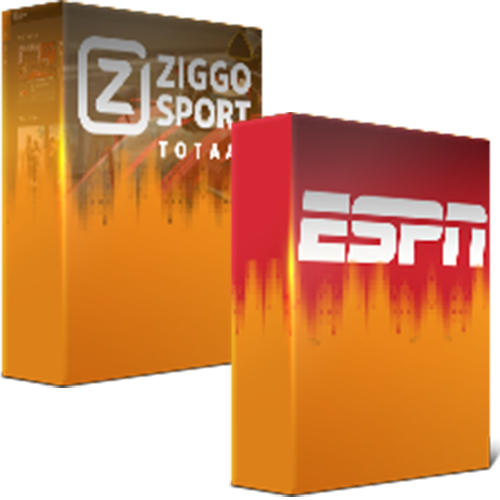 12 maanden Ziggo Sport Totaal + ESPN Compleet cadeau t.w.v. €275,- 